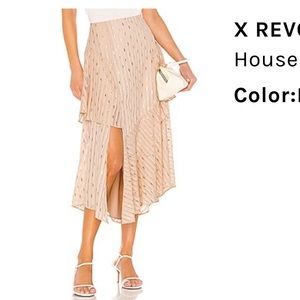 NWOT House of Harlow Revolve Midi Skirt